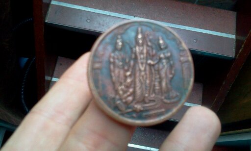 Identify-Ukl-One-Anna-|-Indian-Temple-Token
