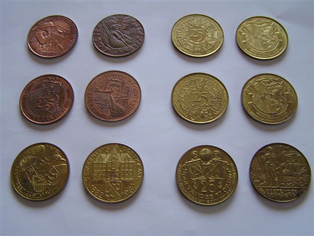 Belgian-Touristic-Tokens