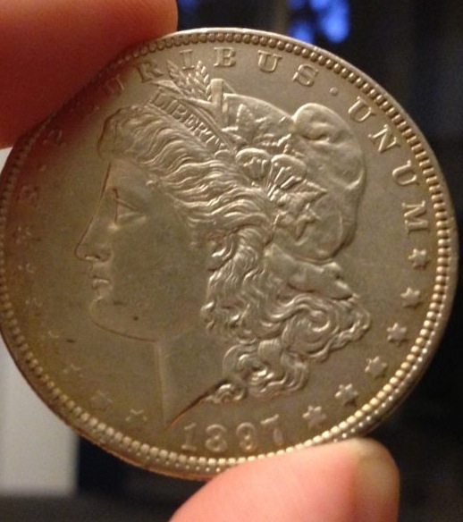 Is-This-1897-Morgan-Polished/Cleaned?