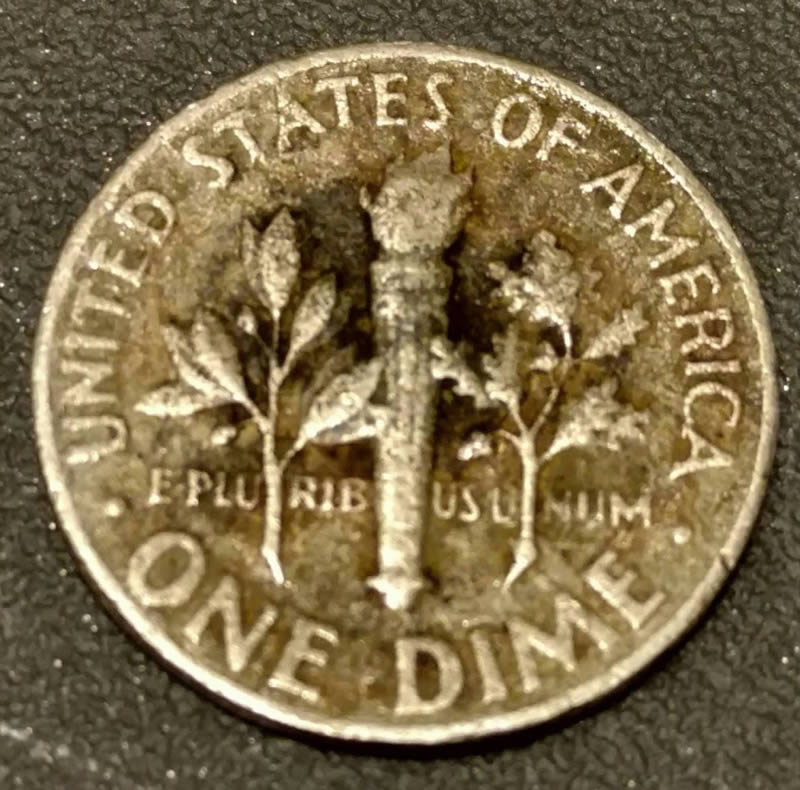 1966-Roosevelt-Dime-Planchet-Error.-Maybe-Transitional,,-Opinion's!