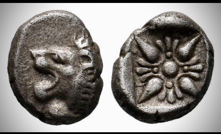 My-Oldest-Coin--Ionia-Miletos-1/12th-Stater-525-Bc--475-Bc!-1.15-G
