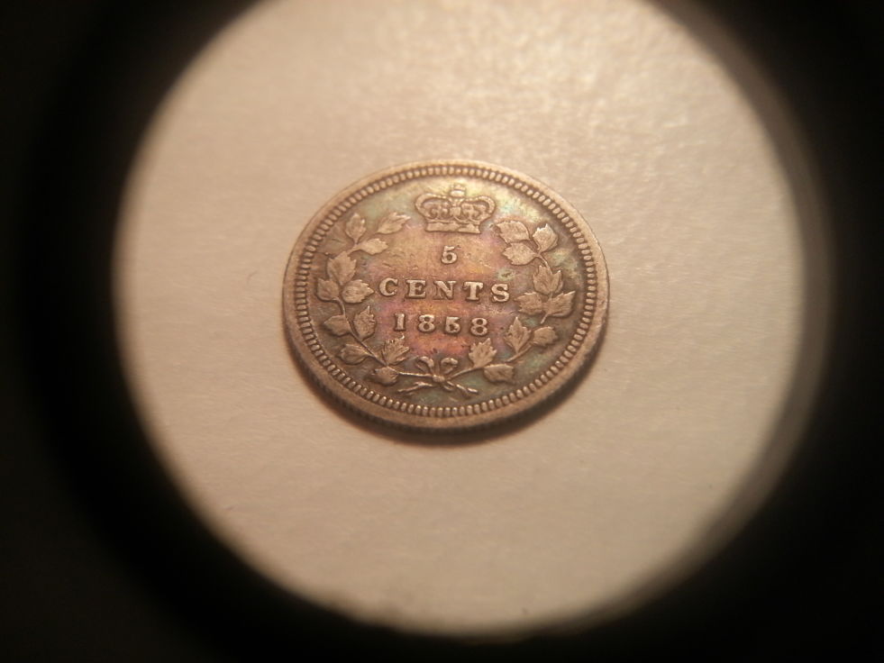 1858-Canada-5-Cents-Large-Or-Small-Date-?