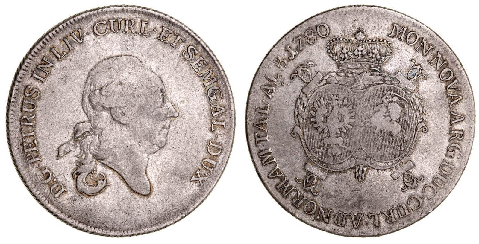 1780-Courland-Thaler