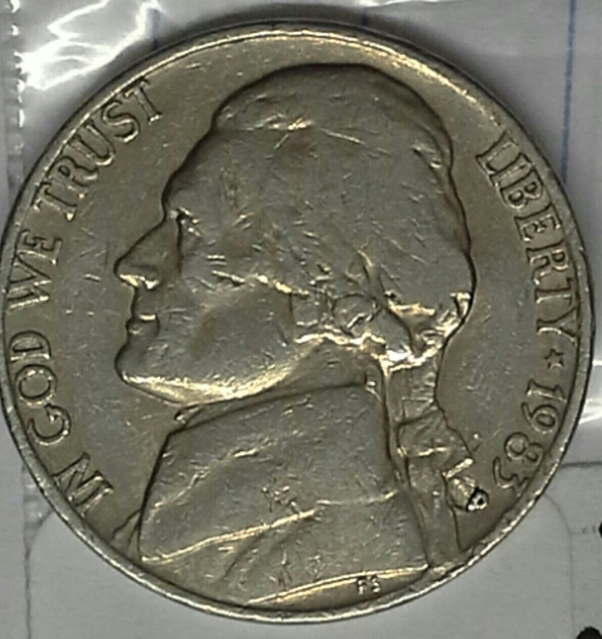 1983-P-Error-Nickle-Found-In-Pocket-Change.