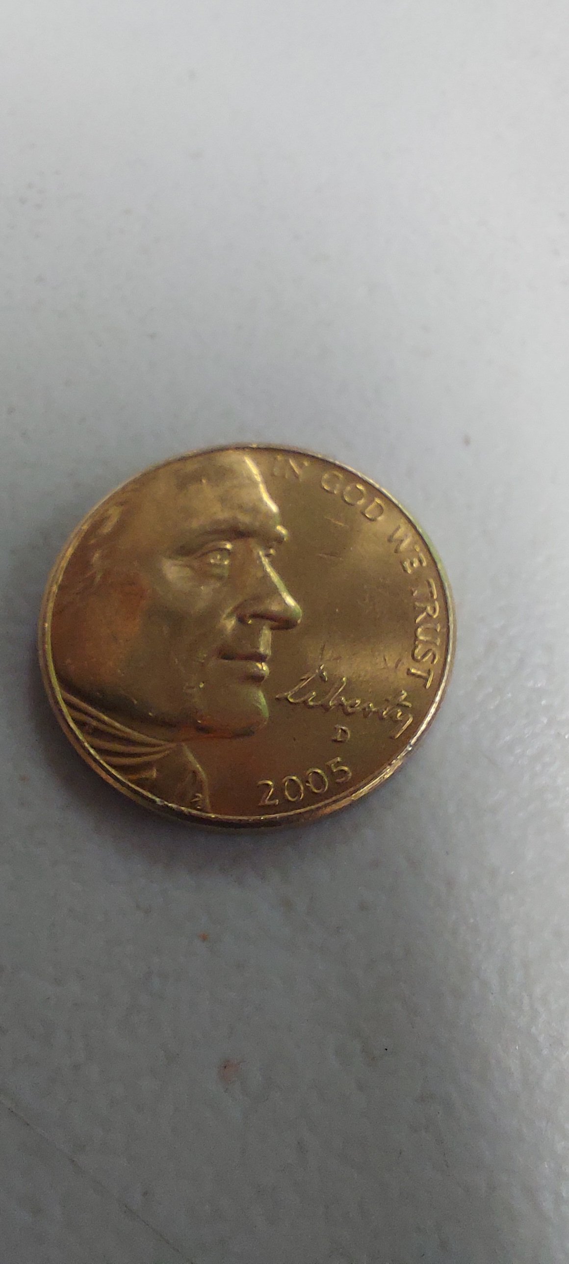 Gold/Copper-Nickel-2005-D