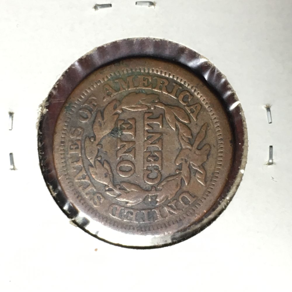 Help-And-Opinions-On-1851-Large-Cent-And-1865-2-Cent