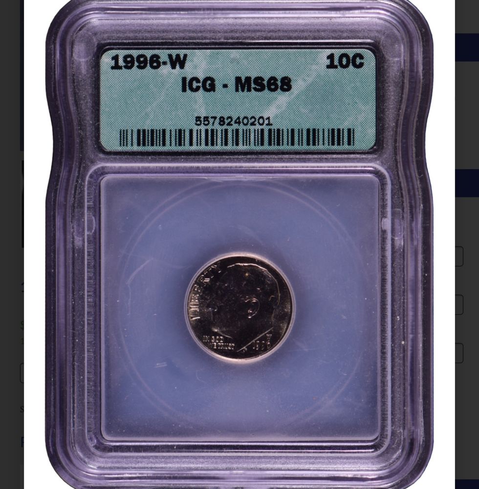 1996-W.-Dime-Graded-MS-68-By-ICG
