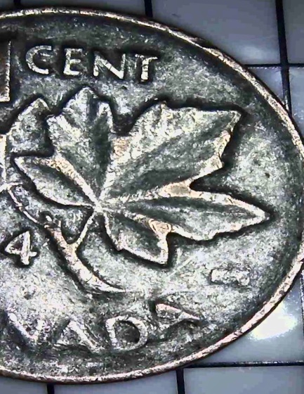 1954-One-Cent,-Need-Help?-Color-Off,-Flaw-Planchette-Near-Date?