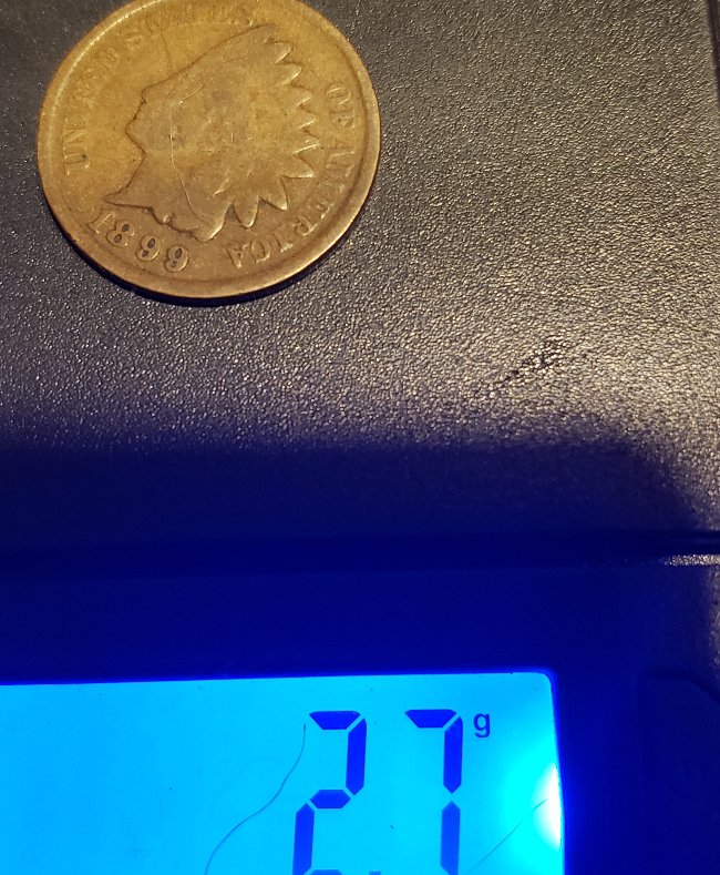1899-Penny-Weighing-2.7-Grams