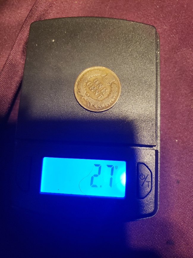 1899-Penny-Weighing-2.7-Grams
