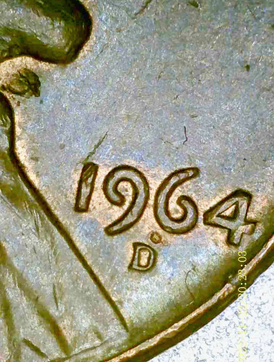 1964-D-Plums-Under-Chin?-Die-Vlash-Dropped-Lettering-Or-Piece-Of-Chin-Maybe-?