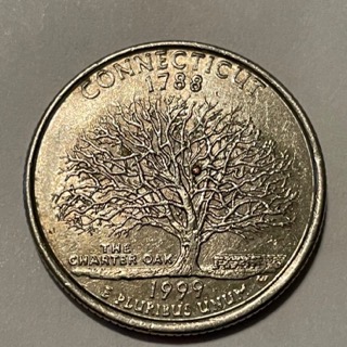 What-Is-This-Raised-Spot-Of-Copper-On-Tree?-1999-Connecticut-Quarter