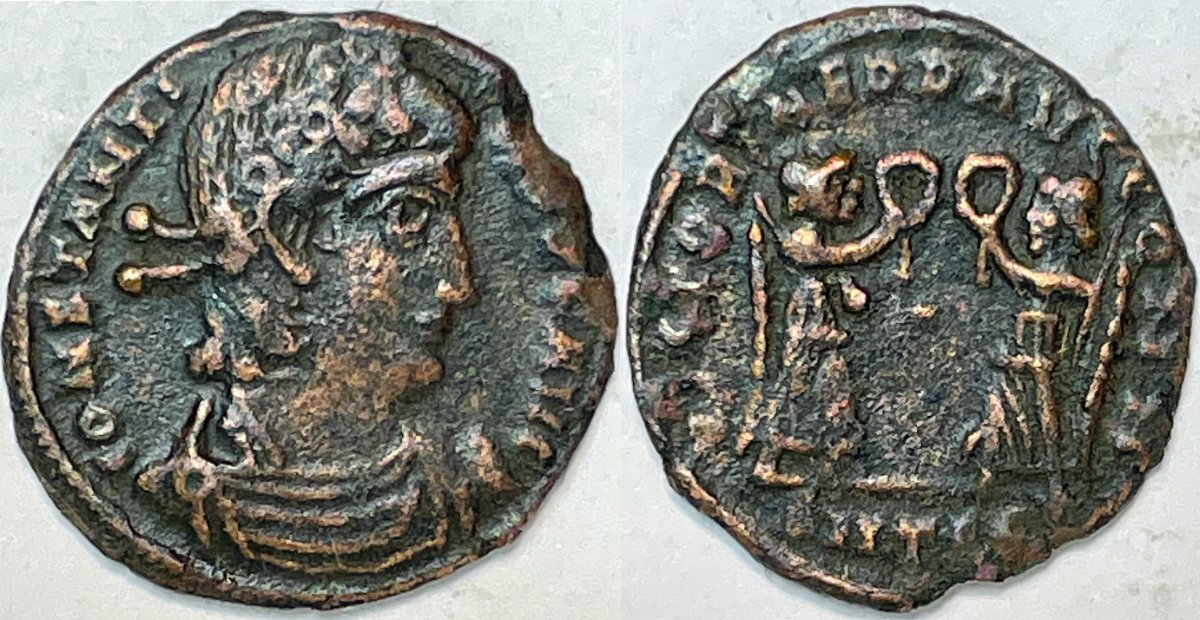 Roman-Coin,-Delmatius?