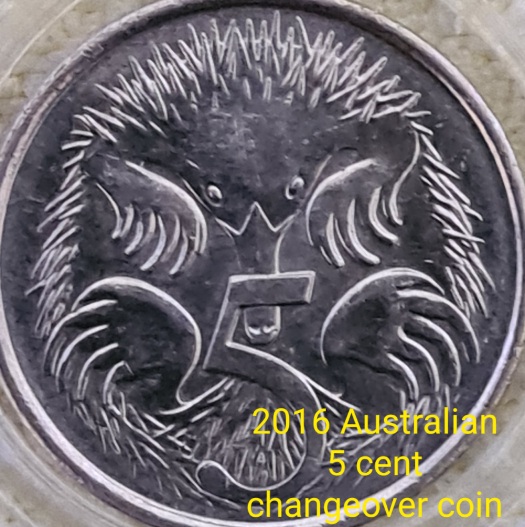 2016-Australian-5-Cent-Changeover--Die-Fill-Error