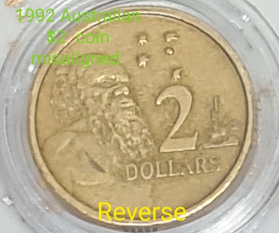 1992-Australian-$2-Coin-Misalignment
