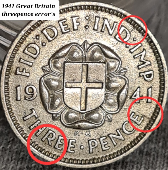 1941-Great-Britain-Threepence-Error