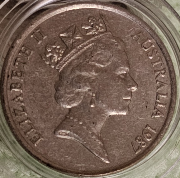 Finally-Found-A-1987-Australian-5-Cent-HI-Echidna-Fine-Au-Grade
