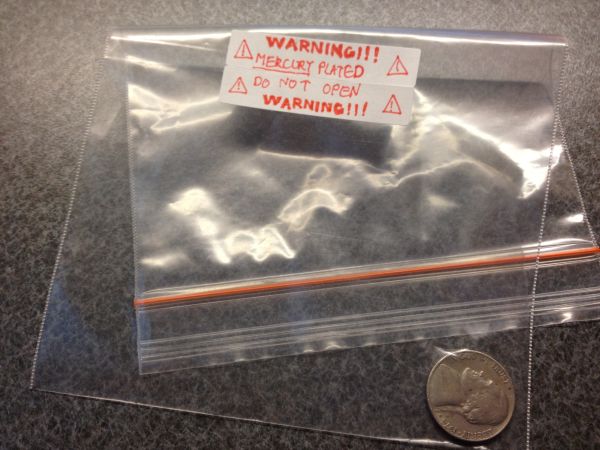 Possible-Mercury-Dipped/Plated-Coin