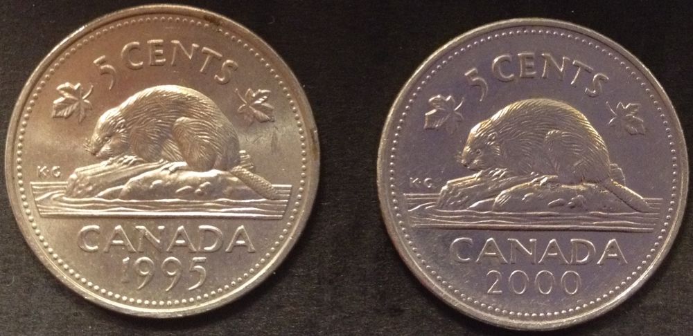 1995-Nickel---Not-Shiny-Finish-Matte-Or-Frosted?-Many-Pics