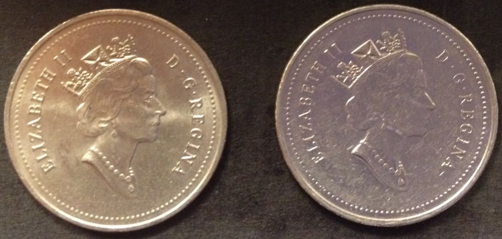 1995-Nickel---Not-Shiny-Finish-Matte-Or-Frosted?-Many-Pics