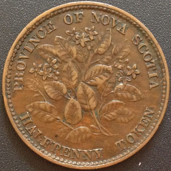 1856-Mayflower-Halfpenny-Token