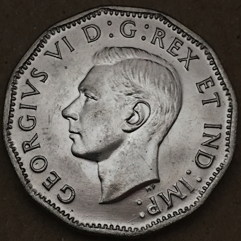 Three-Canada-1944-V-Nickels---Grade