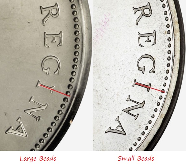 1966-Canadian-Silver-Dollar---Small-Beads-?