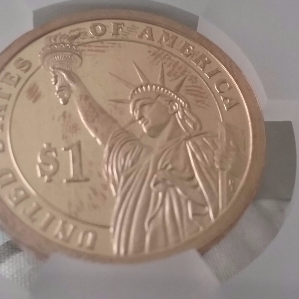 ICG-PR-70-Proof-Dollar-With-Smudges,-Fingerprints.