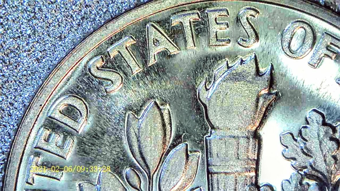 1964-Roosevelt-Dime-Proof-Or-SMS