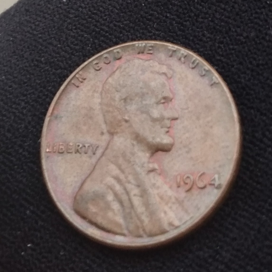 1964-Penny-Grade-And-Question-About-Color.