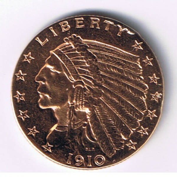 1878-And-1910-$2-1/2-Dollars