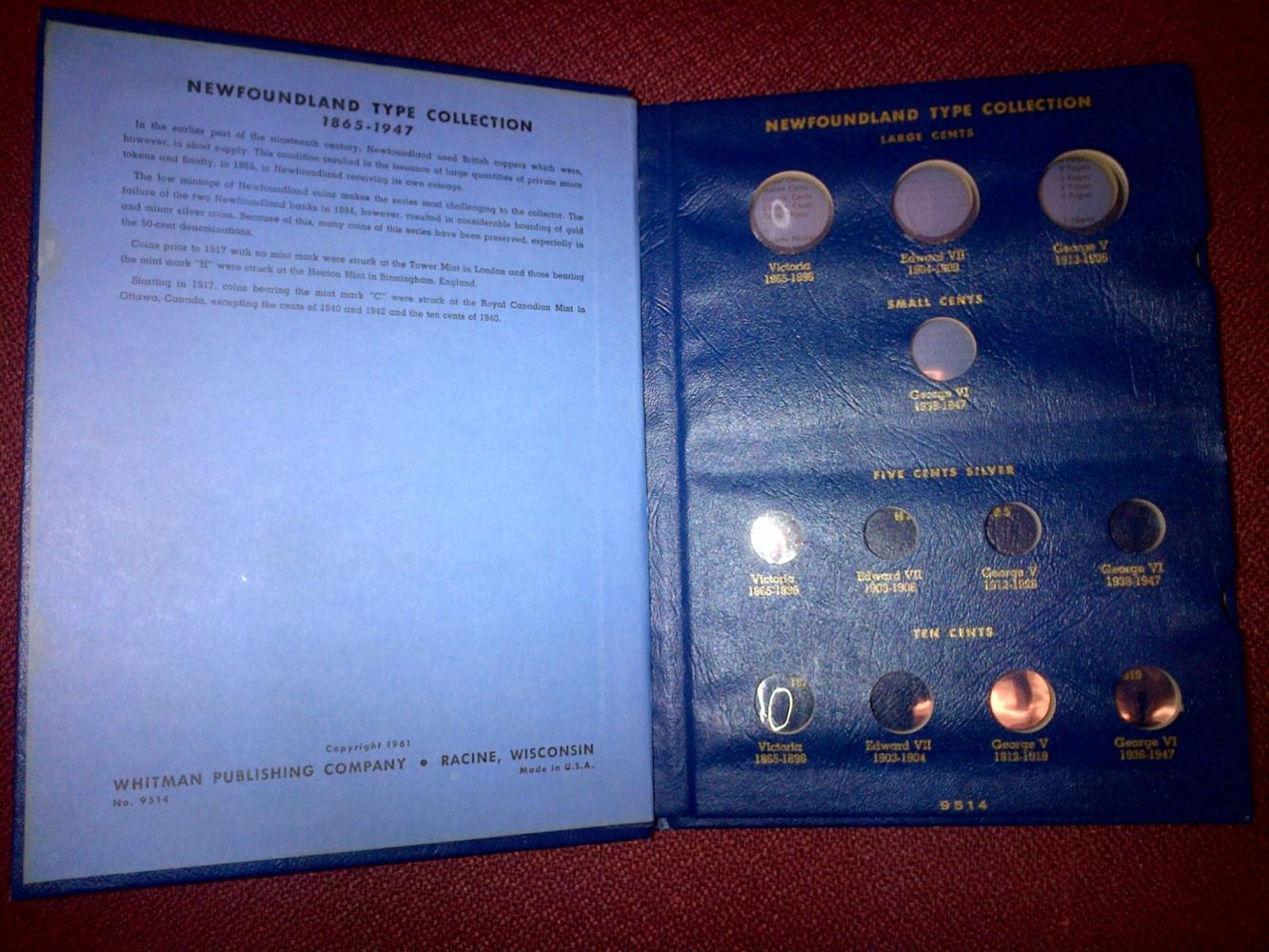 Album-For-Newfoundland-Coins