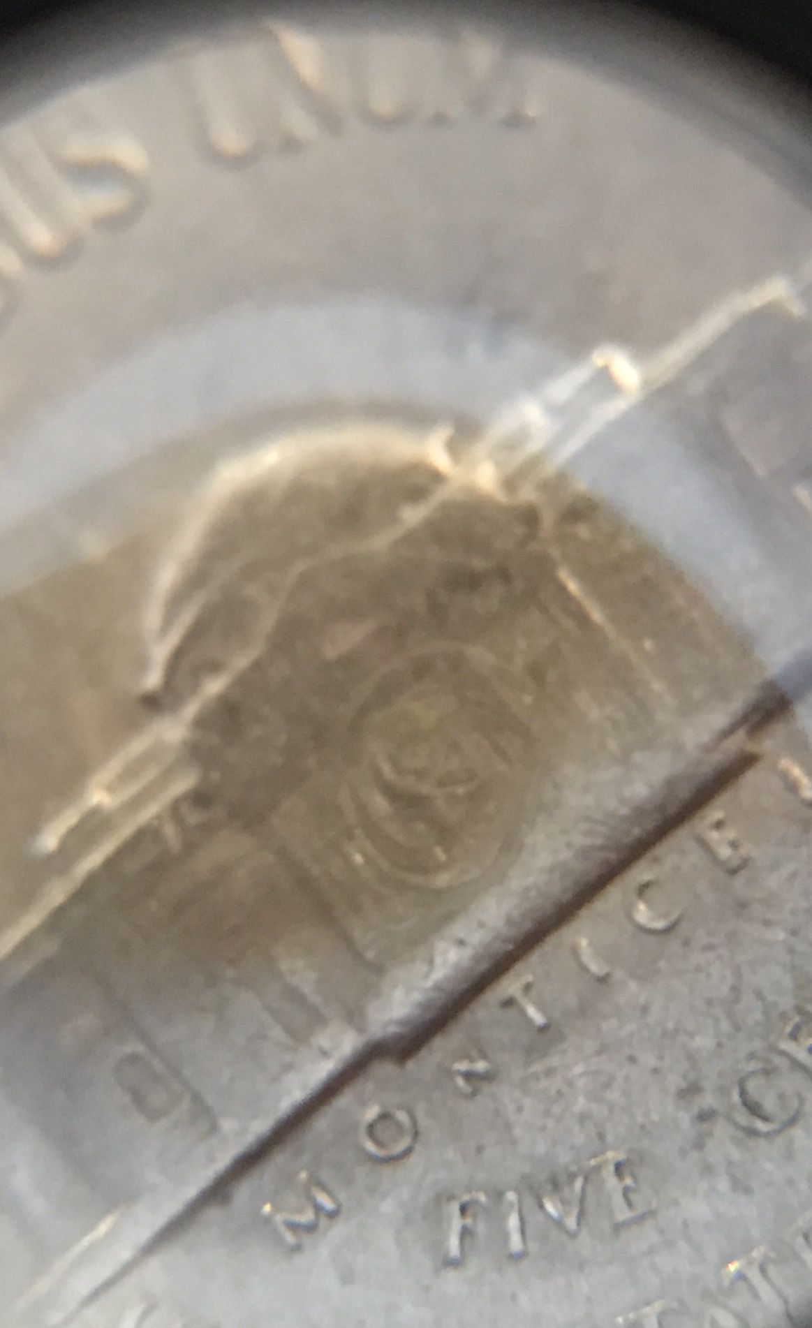 Please-Help!!'-1960-D-Nickel-Error-!!--Swirl/Image-In-Middle-Of-Monticello.