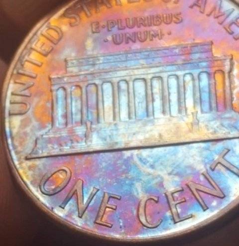 Toned-1991-Lincoln-Cent
