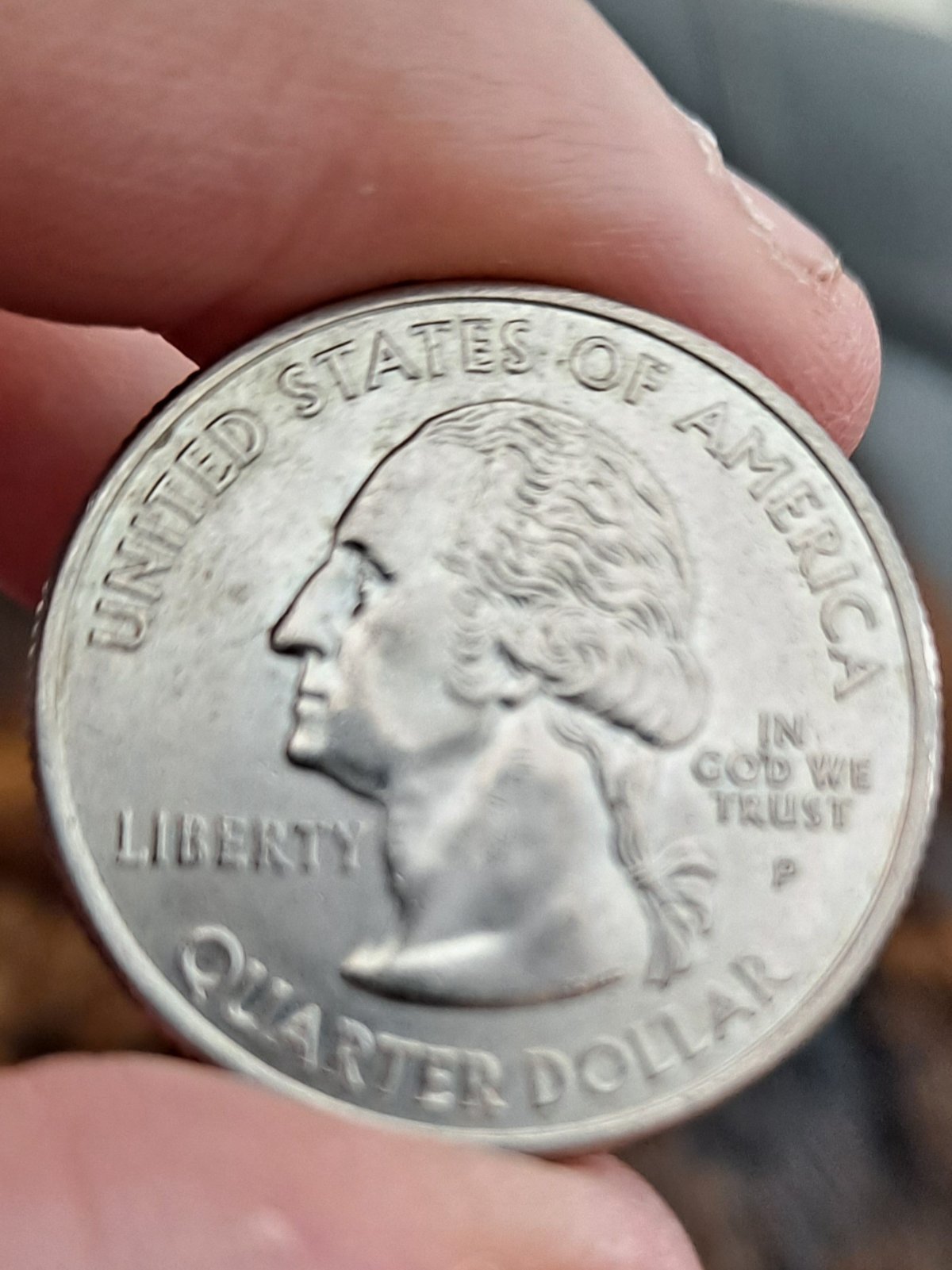 2002-Louisiana-Quarter-Not-Completely-Plated-On-Back