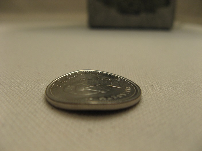 2008-Canadian-Quarter---Bent---Mint-Error-Or-PMD?
