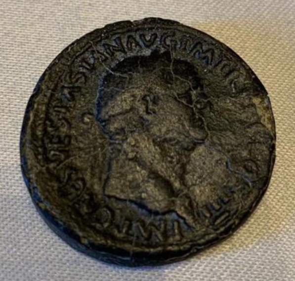 Not-ID-Big-Roman-Bronze-Coin-#1