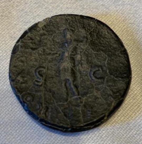 Not-ID-Big-Roman-Bronze-Coin-#1