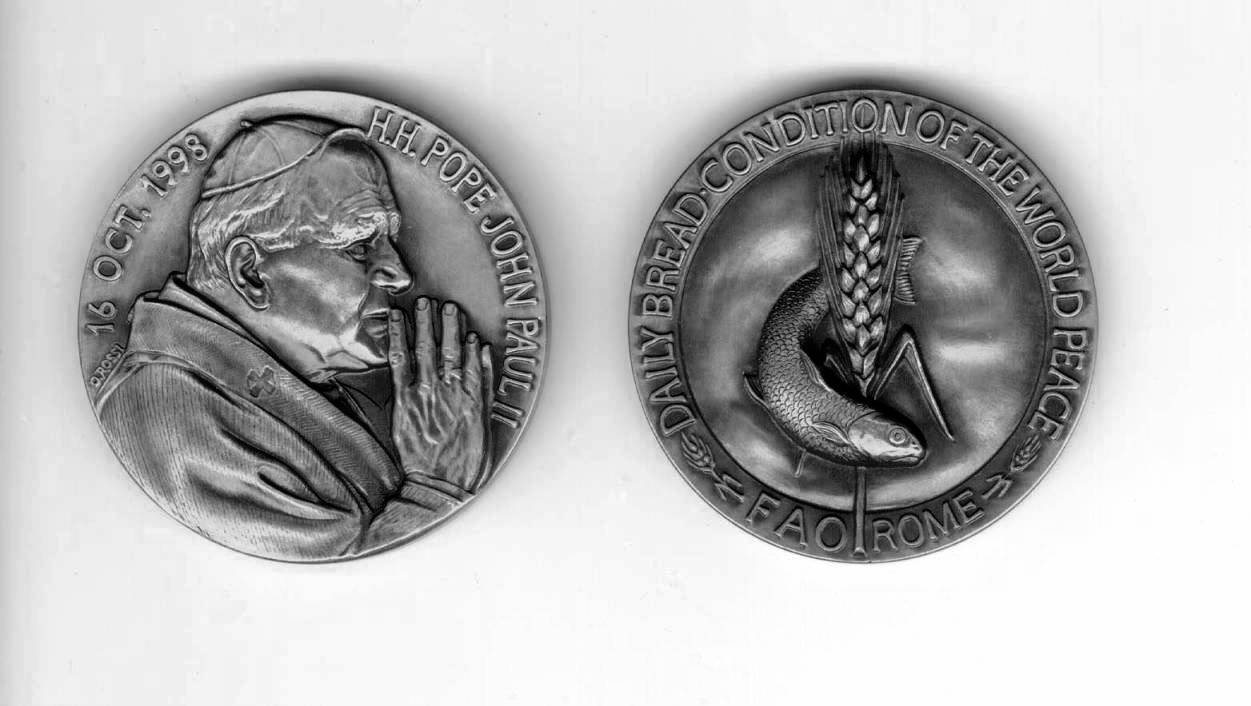 Pope-John-Paul--II-Silver-Medal