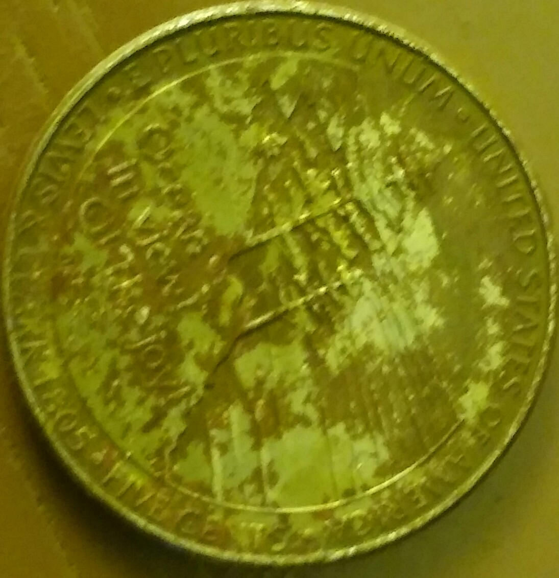 US-2005-D-Five-Cents/Ocean-In-View/Looks-Like-It's-Struck-On?