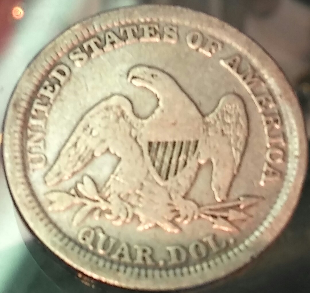 US-1854-Quar.dollar.-Grading-&-Value-Please.