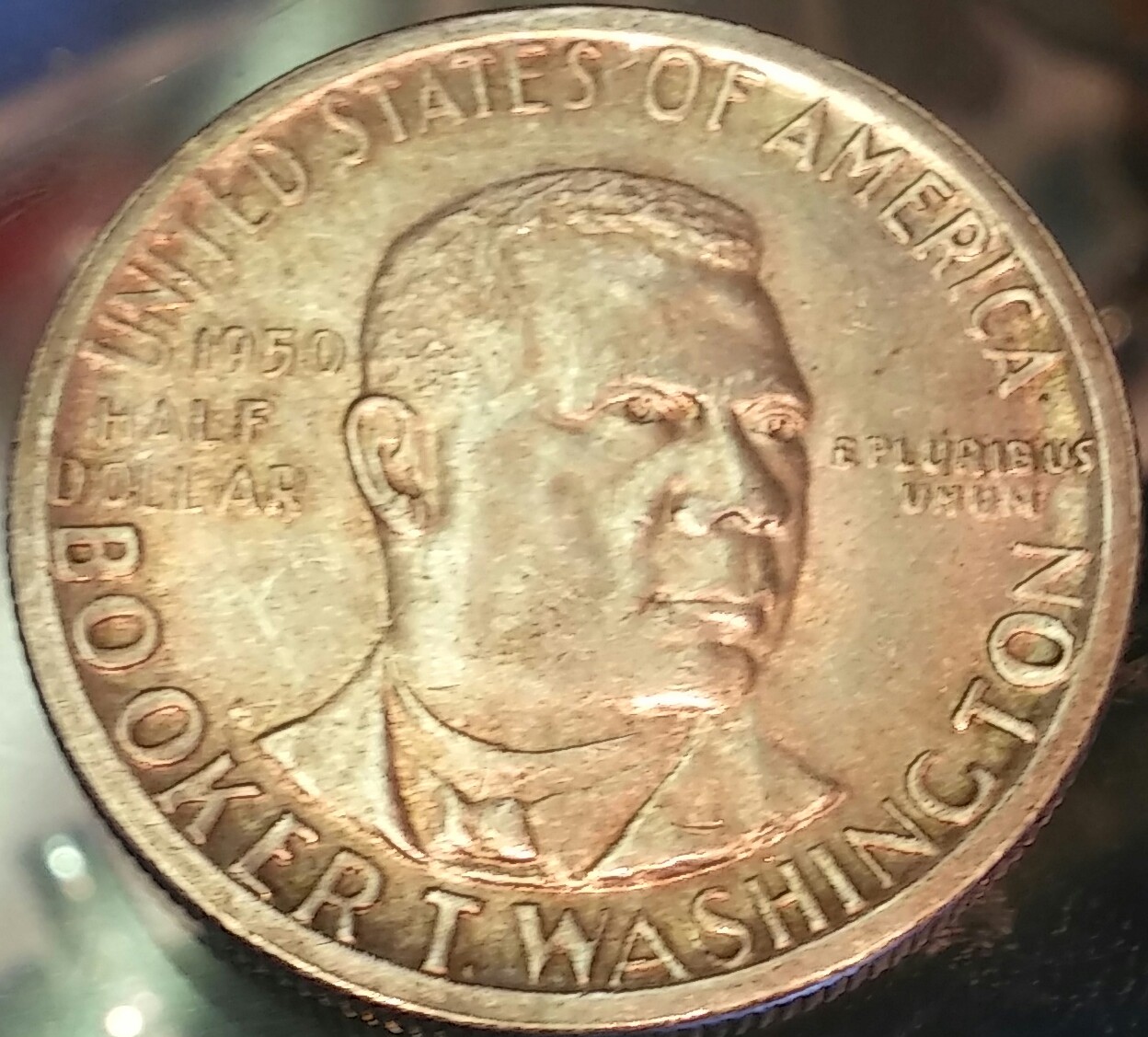 US-1950-S-Half-Dollar-Booker-T.-Washington.-Grading-&-Value-Please.