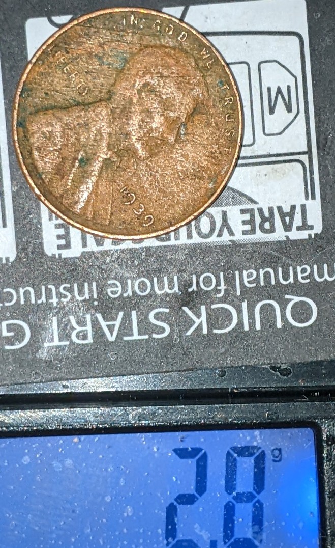 1939-Lincoln-Wheat-Cent-2.8g