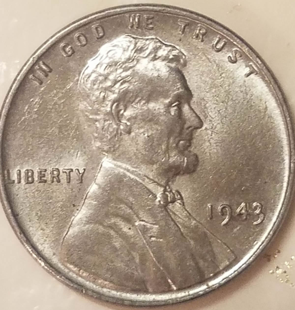 1943-P-Steel-Penny,-Hoping-It-Will-Grade-MS