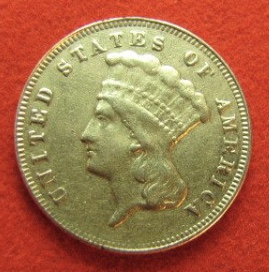 1874-Three-Dollar-Gold-Piece---Real?