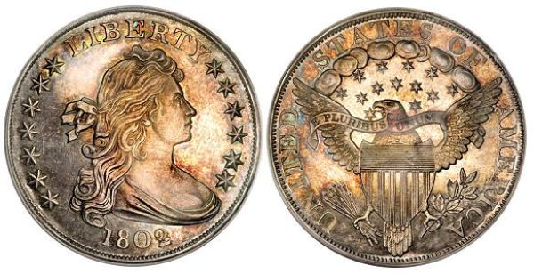 Real-1802-Silver-Dollar-/-Goloid-Pattern-Coin?