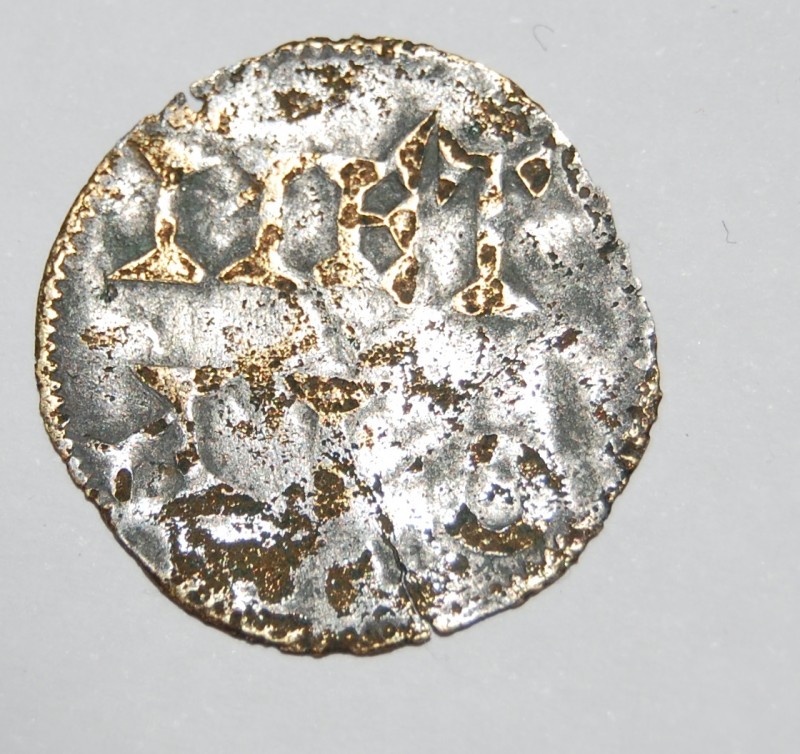 Silver-Plated-Denarius-From-Charles-The-Simple