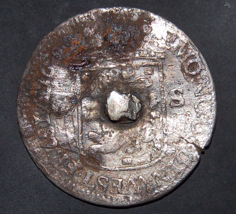 Scheepjes-Schelling-Or-Colonial-NY-Ship-Shilling-From-West-Friesland-1679