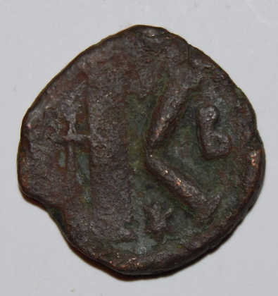 Justinian-I,-Nicomedia,-Ae-Half-Follis.-Ad-527-565