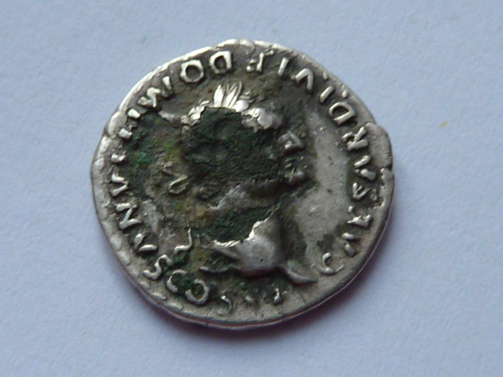 Domitian,-As-Caesar,-AR-Denarius.-Ad-80.
